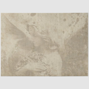 Design der gotischen Engel-Serie 2 Seidenpapier
