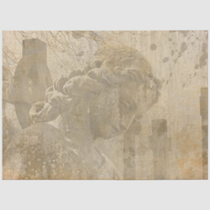 Design der gotischen Engel-Serie 3 Seidenpapier