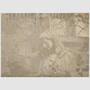 Design der gotischen Engel-Serie 5 Seidenpapier