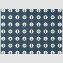 Design der Green und Navy Nautical Series 15
