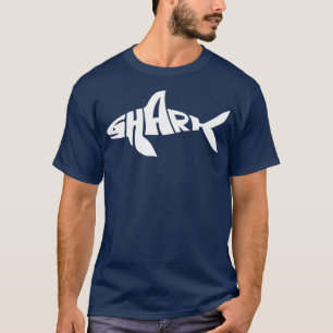 Design der Hai-Muster für Ozeane und Tauchgänge T-Shirt