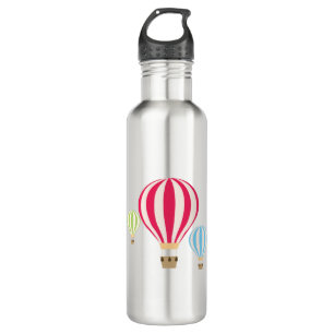 Design der Heißluftballons Edelstahlflasche