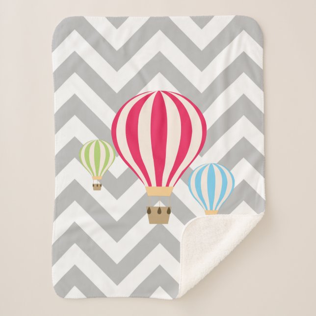 Design der Heißluftballons Sherpadecke (Vorderseite)