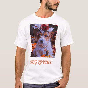 Design der Hunde-Lover-Logos für T - Shirt