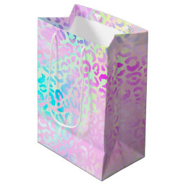 Design der iridescent Leopard-Serie 10 Mittlere Geschenktüte