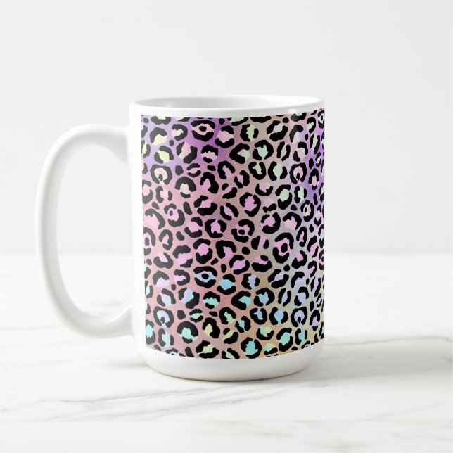 Design der iridescent Leopard-Serie 6 Kaffeetasse (Links)