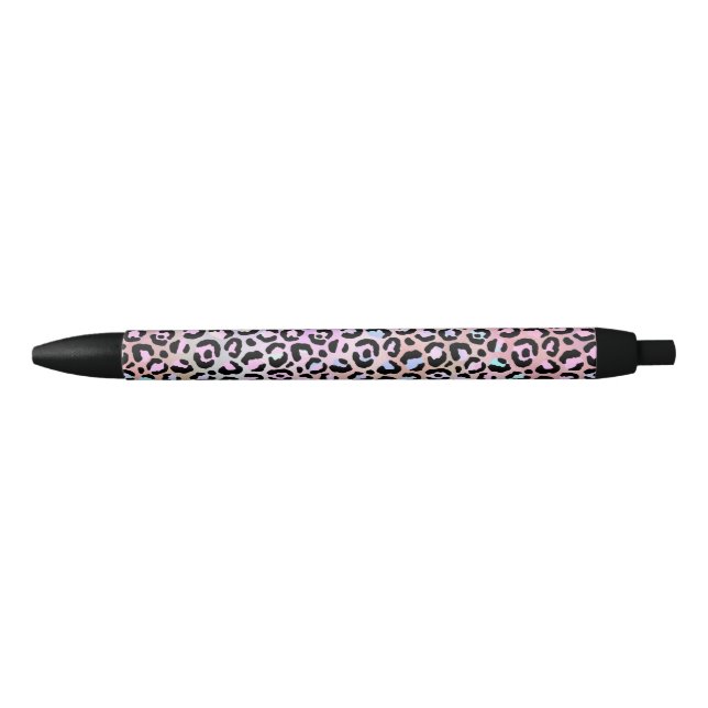 Design der iridescent Leopard-Serie 6 Kugelschreiber (Vorderseite)