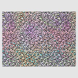 Design der iridescent Leopard-Serie 6 Seidenpapier