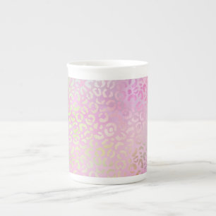 Design der irideszierenden Leopard-Serie 1 Prozellantasse