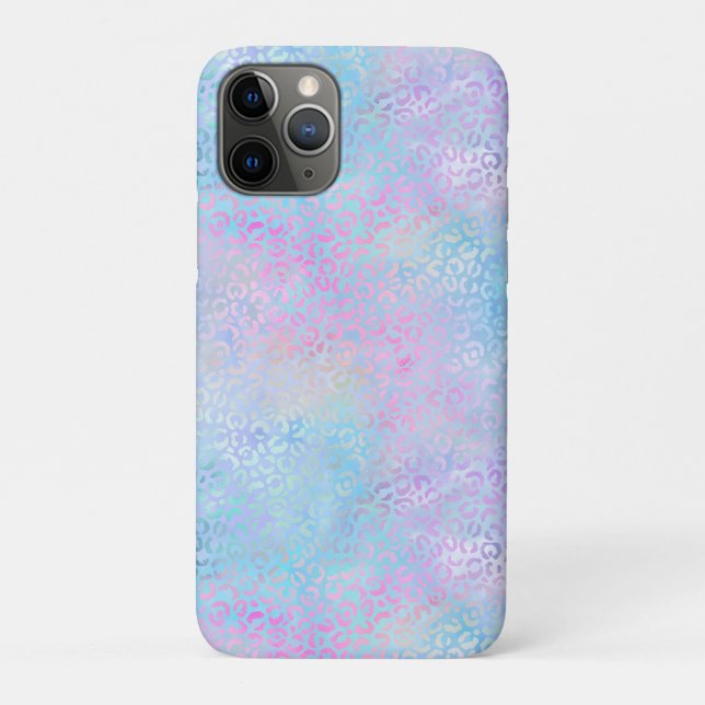 Design der irideszierenden Leopard-Serie 9 Case-Mate iPhone Hülle (Rückseite)