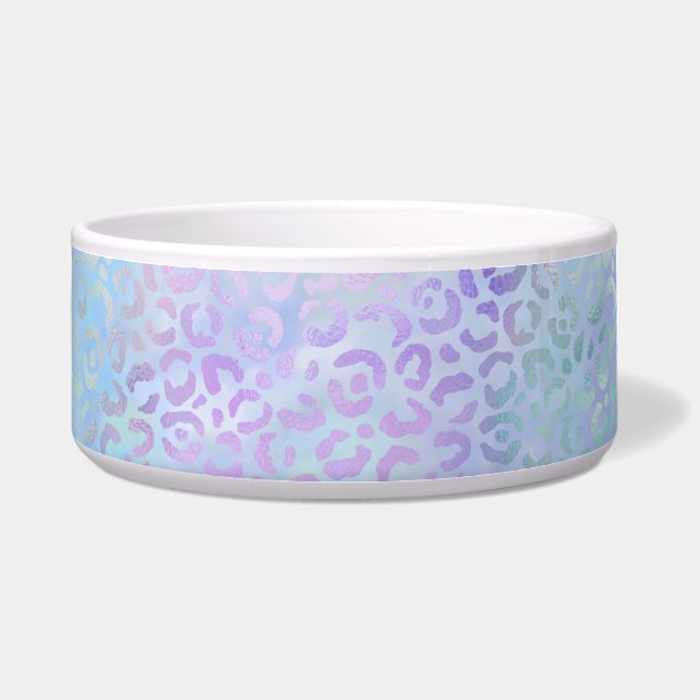 Design der irideszierenden Leopard-Serie 9 Napf (Vorderseite)