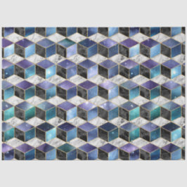 Design der isometrischen Galaxy-Serie 12 Seidenpapier