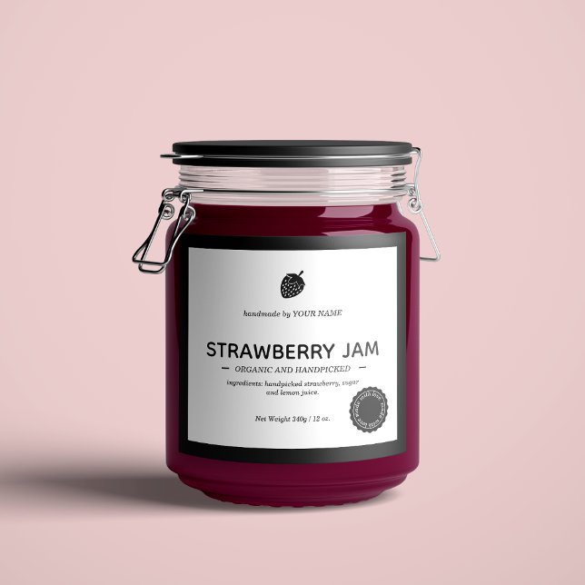 Design der Jam Jar Label-Verpackung (Von Creator hochgeladen)