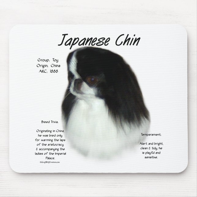 Design der japanischen Chirurgeschichte Mousepad (Vorne)