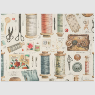Design der Junk Journal-Serie 6 Seidenpapier