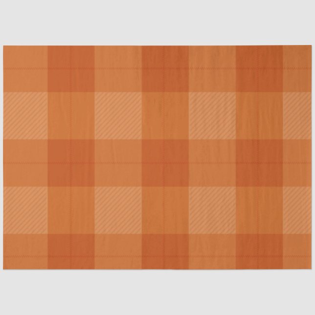 Design der Karierten Herbstreihe 5 Seidenpapier (Vorderseite)