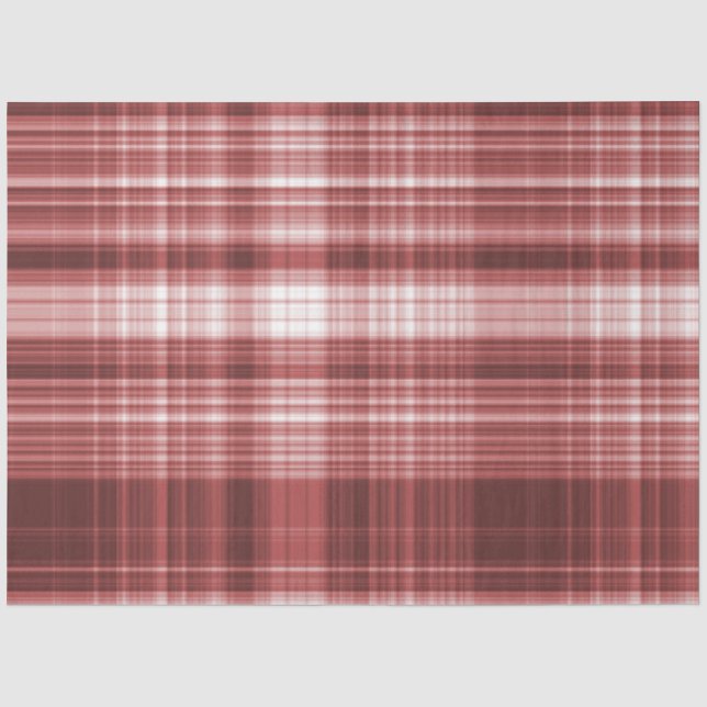 Design der Karierten Weihnachtsreihe 11 Seidenpapier (Vorderseite)
