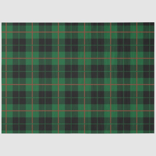 Design der Karierten Weihnachtsreihe 19 Seidenpapier (Vorderseite)