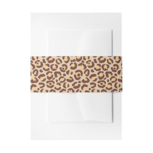 Design der klassischen Leopard-Serie 1 Einladungsbanderole