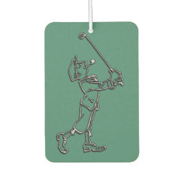Design der Kontur für Golf Player ~ bearbeiteter H Autolufterfrischer