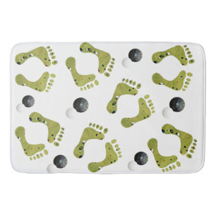 Design der Lawn Bowls von Novelty Badematte