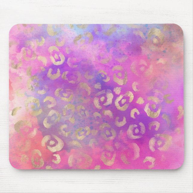 Design der Leopard Paint Serie 11 Mousepad (Vorne)