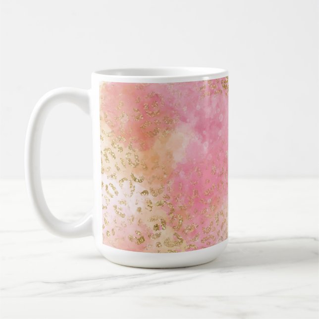 Design der Leopard Paint Serie 13 Kaffeetasse (Links)
