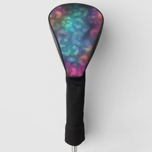 Design der Leopard Paint Serie 6 Golf Headcover (Vorderseite)