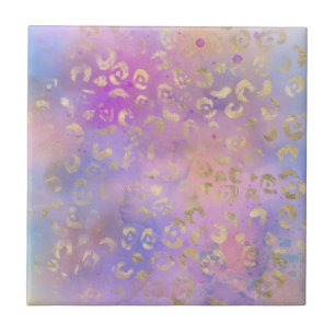Design der Leopard-Paint-Serie 8 Fliese