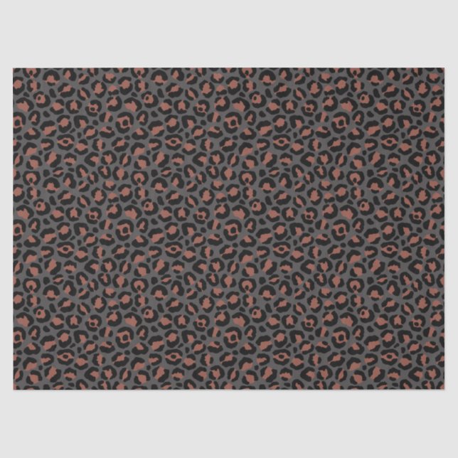 Design der Leopard-Serie 2 Seidenpapier (Vorderseite)