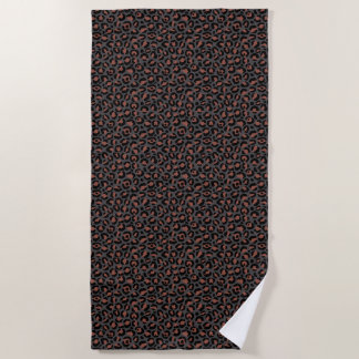 Design der Leopard-Serie 2 Strandtuch