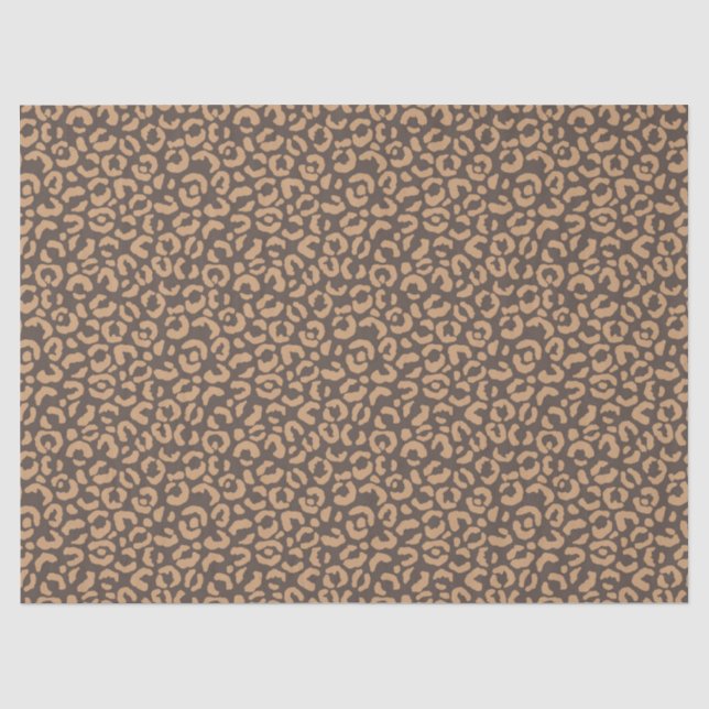 Design der Leopard-Serie 3 Seidenpapier (Vorderseite)