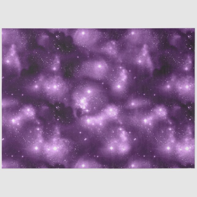 Design der lila Galaxy-Serie 7 Seidenpapier (Vorderseite)