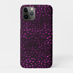 Design der lila und Gold Leopard-Serie 5 Case-Mate iPhone Hülle