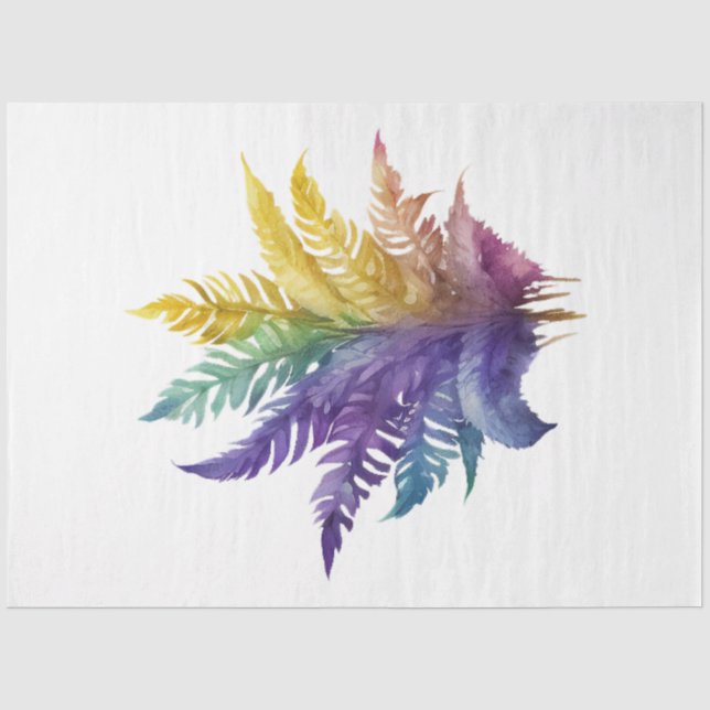Design der Mardi Gras Mask Serie 20 Seidenpapier (Vorderseite)