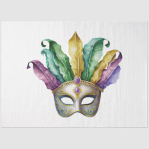 Design der Mardi Gras Mask Serie 21 Seidenpapier