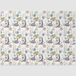 Design der maritimen Life-Serie 10 Gewebepapier Seidenpapier