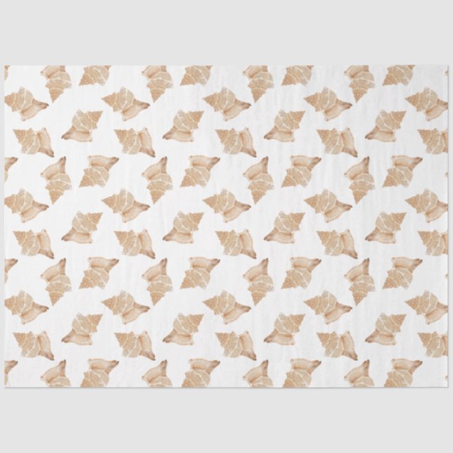 Design der maritimen Life-Serie 13 Gewebepapier Seidenpapier (Vorderseite)
