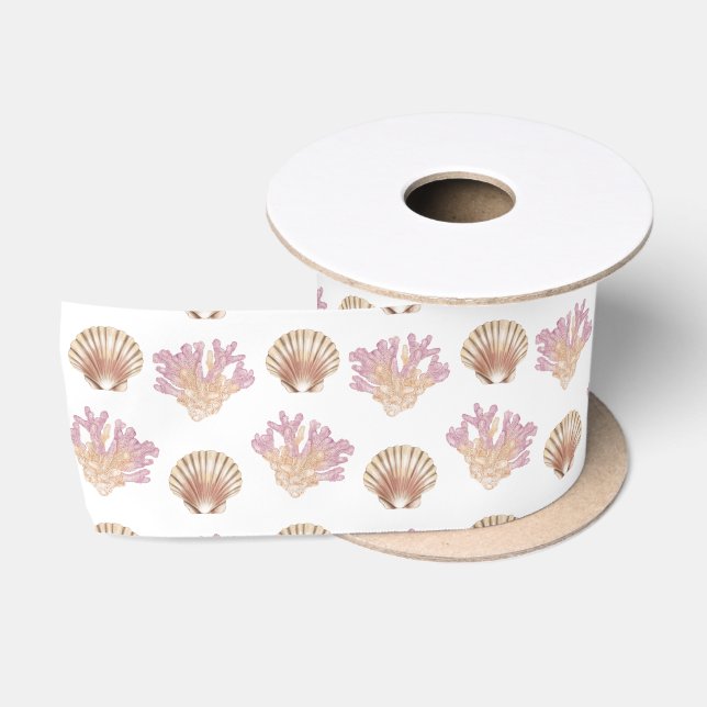 Design der maritimen Life-Serie 27 Satinband (Spule)