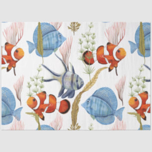 Design der maritimen Life-Serie 33 Gewebepapier Seidenpapier