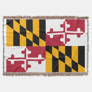 Design der Maryland-Staatsflagge Decke