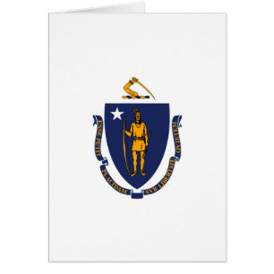 Design der Massachusetts-Staatsflagge