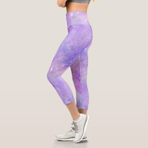 Design der Meerjungfrau-Galaxie-Serie 3 Capri Leggings