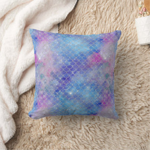 Design der Meerjungfrau-Galaxie-Serie 5 Kissen