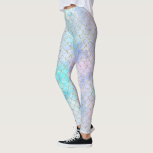 Design der Meerjungfrau-Galaxie-Serie 7 Leggings