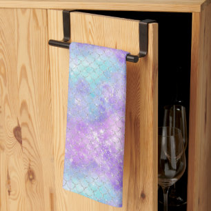 Design der Meerjungfrau-Galaxy-Serie 11 Geschirrtuch