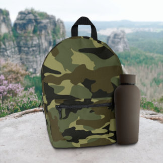 Design der militärischen Camouflage der Green Khak Bedruckter Rucksack