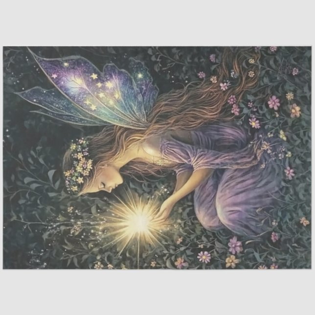 Design der Mond-Serie #3 Seidenpapier (Vorderseite)