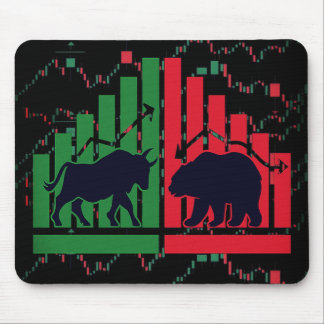 Design der Mousepad Candlestick Chart - Für Händle