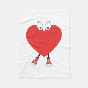 Design der Niedlichen Liebe in der Herzform Fleecedecke